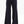 Elastic Waist Culotte Trousers - Navy Blue