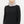 Sleeve Button Detailed Crew Neck Sweater - Black