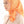 Natural T Logo Scarf - Orange