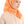 Natural T Logo Scarf - Orange