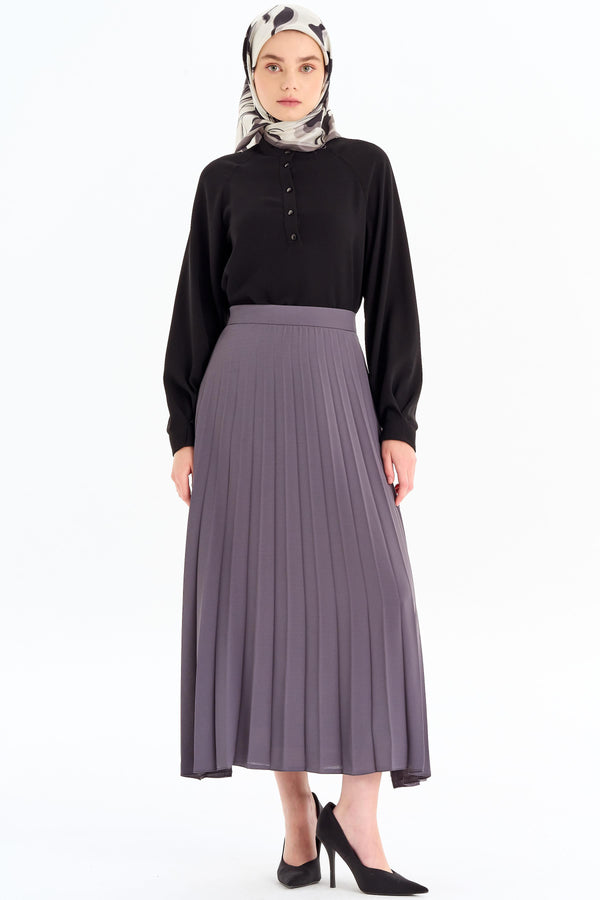 Plisoley Skirt - Gray