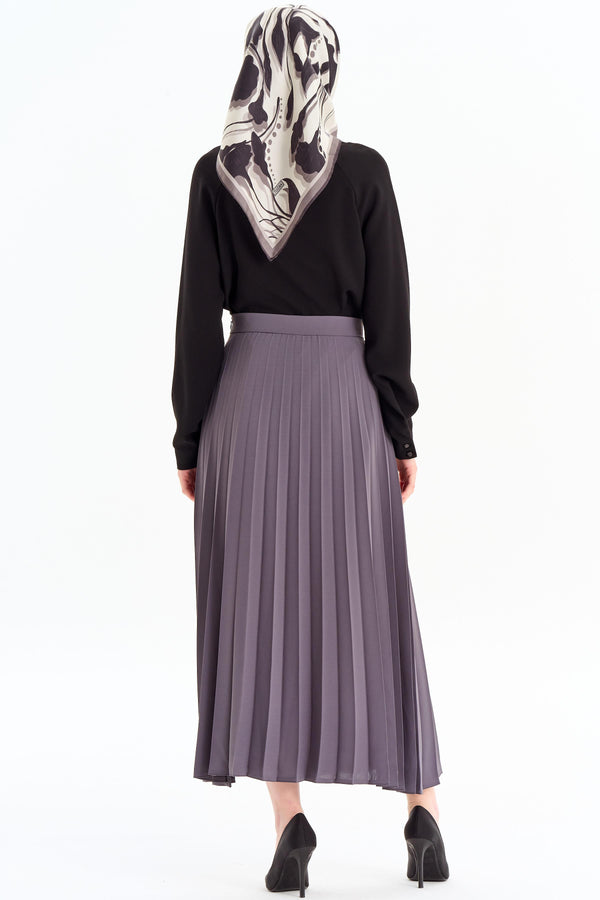 Plisoley Skirt - Gray