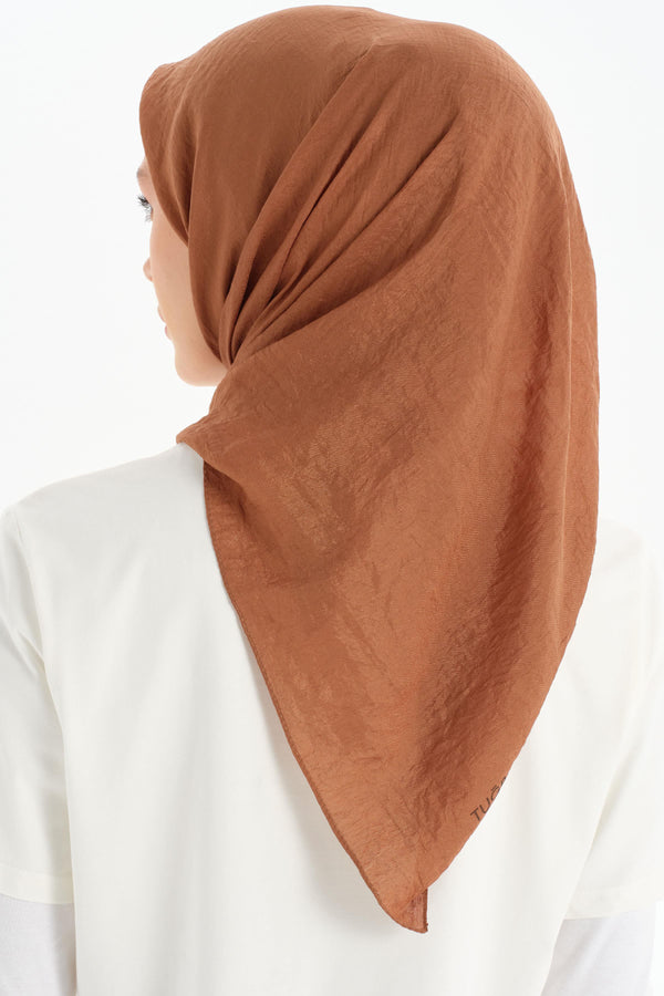 Star Comfort Scarf - Brown