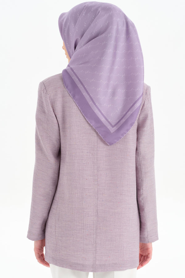 Single Button Jacket - Lilac